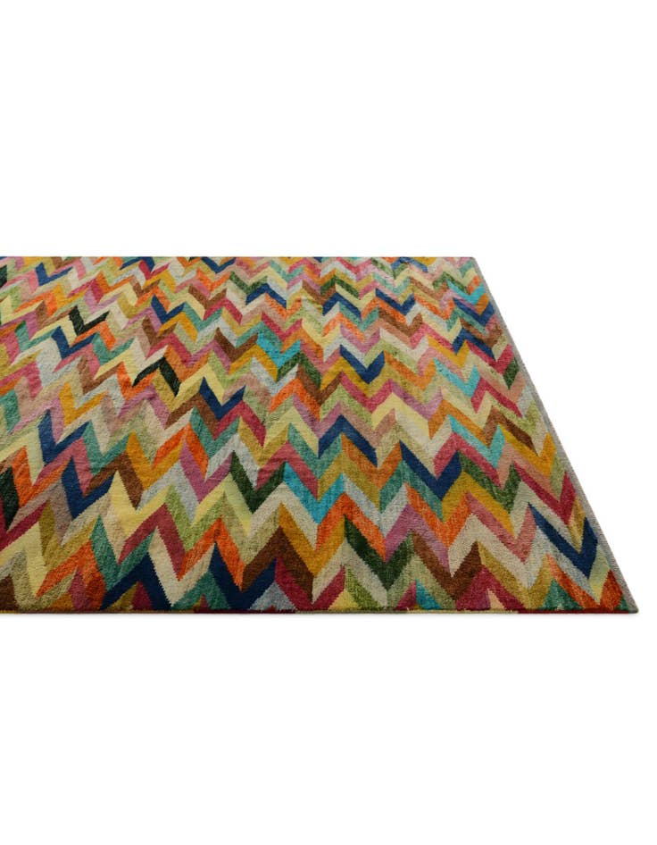 Detail image of 8' 3 x 9' 5 Hand Knotted Balouch Wool Rug