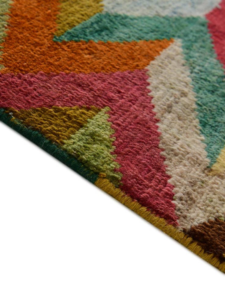 Detail image of 8' 3 x 9' 5 Hand Knotted Balouch Wool Rug