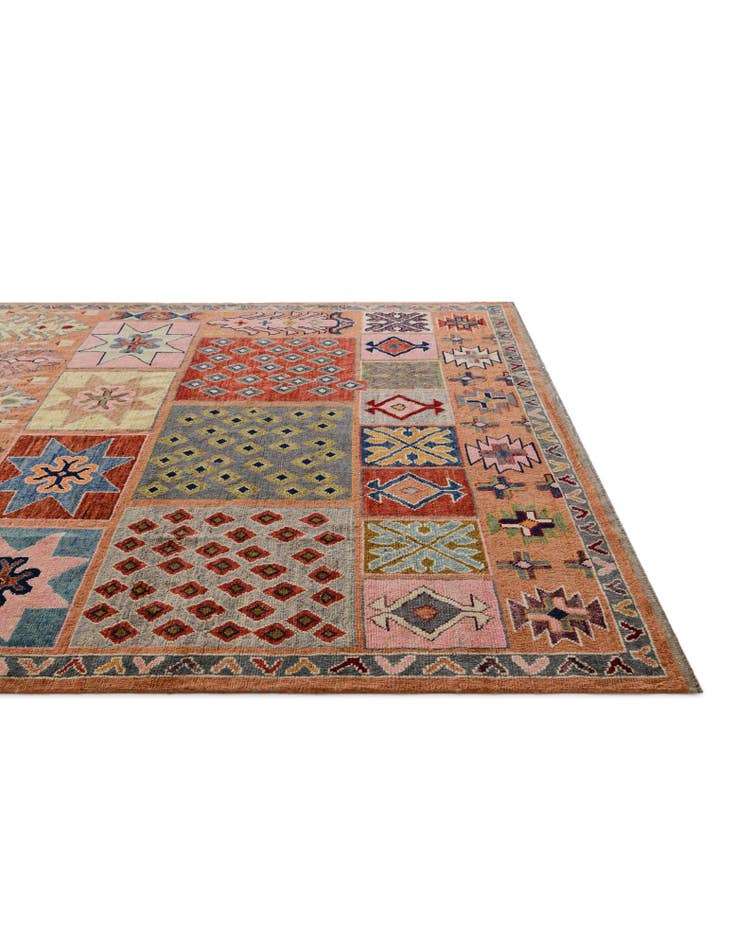 Detail image of 8' 2 x 10' 1 Hand Knotted Balouch Wool Rug