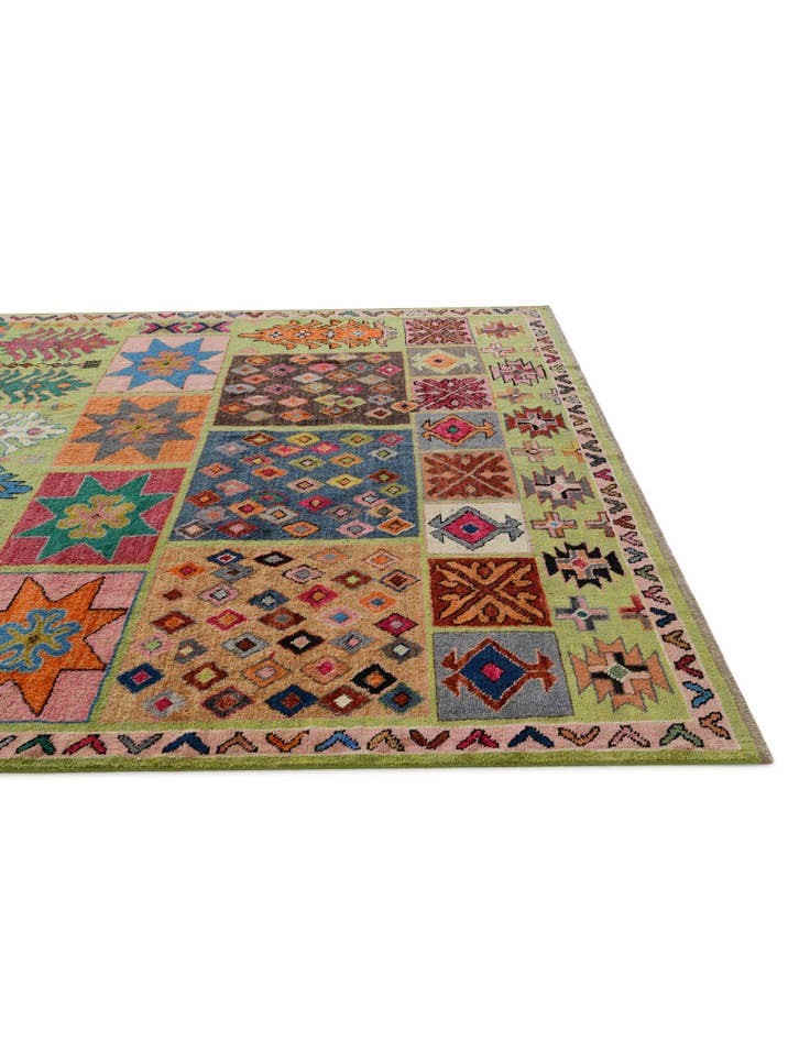 Detail image of 8' 5 x 10' Hand Knotted Balouch Wool Rug