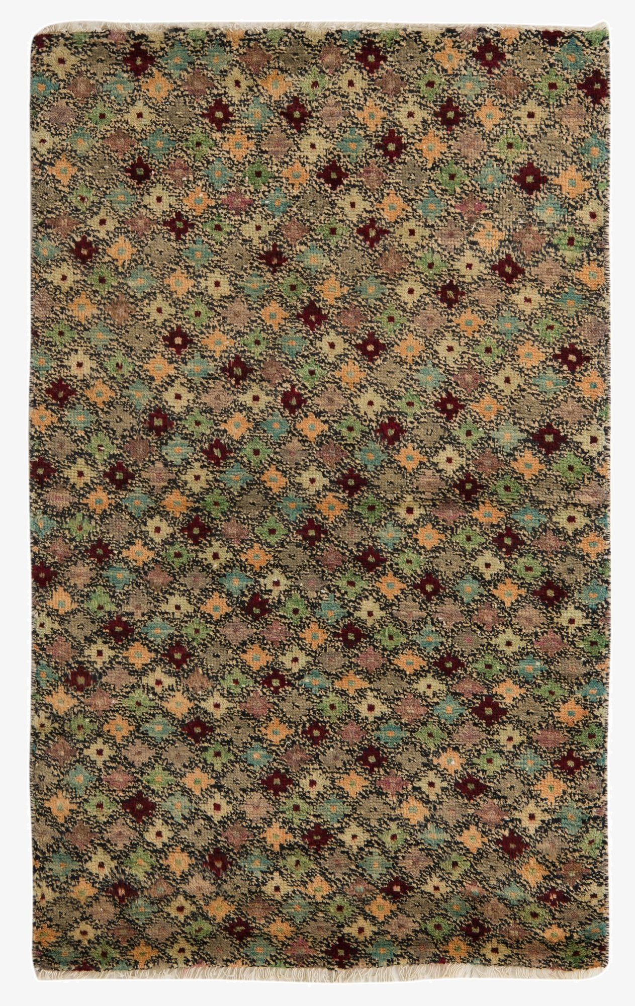3' 2 x 5'  Hand Knotted Balouch Wool Rug