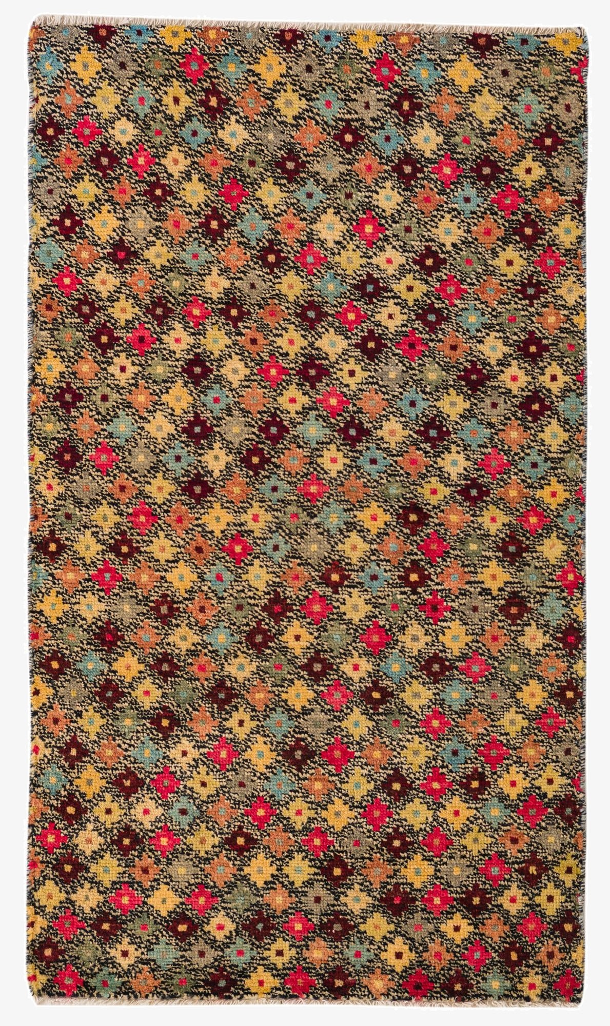 3' x 5' 3  Hand Knotted Balouch Wool Rug
