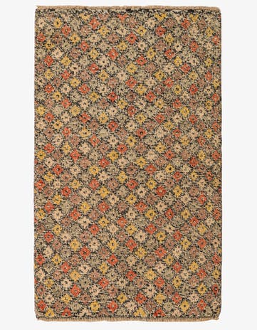 3' 2 x 5' 1 Hand Knotted Balouch Wool Rug