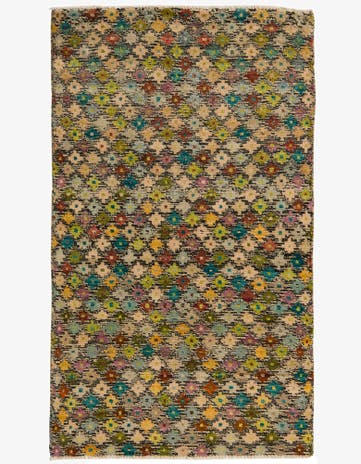 3' x 5' 2 Hand Knotted Balouch Wool Rug