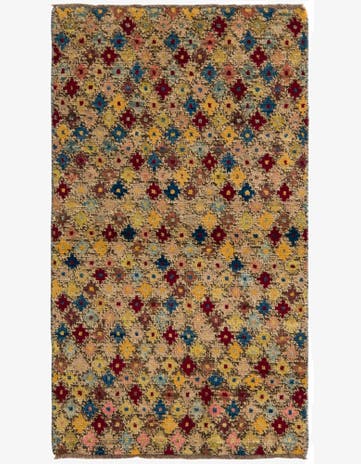 3' x 5' 2 Hand Knotted Balouch Wool Rug
