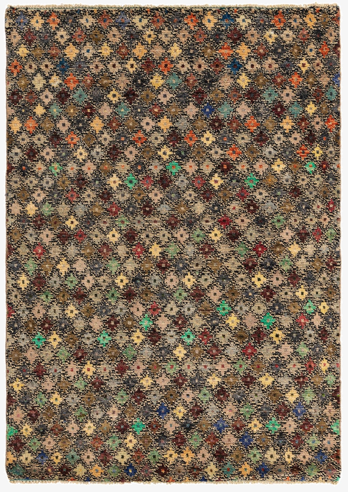 4' 1 x 5' 8  Hand Knotted Balouch Wool Rug