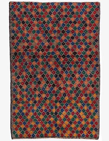 3' 9 x 5' 7 Hand Knotted Balouch Wool Rug