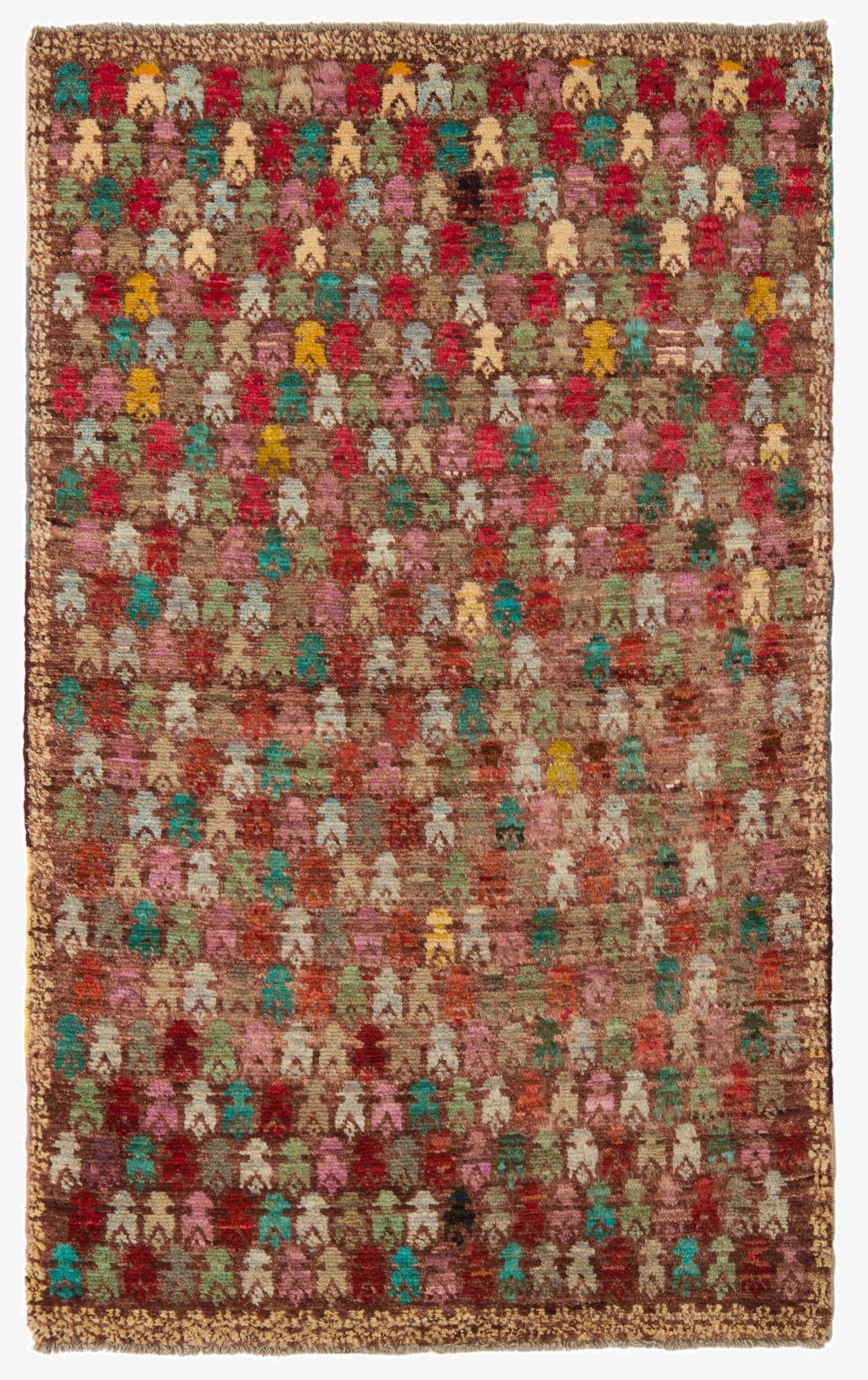 3' 8 x 6'  Hand Knotted Balouch Wool Rug