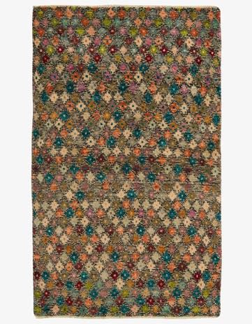 3' 8 x 6' Hand Knotted Balouch Wool Rug