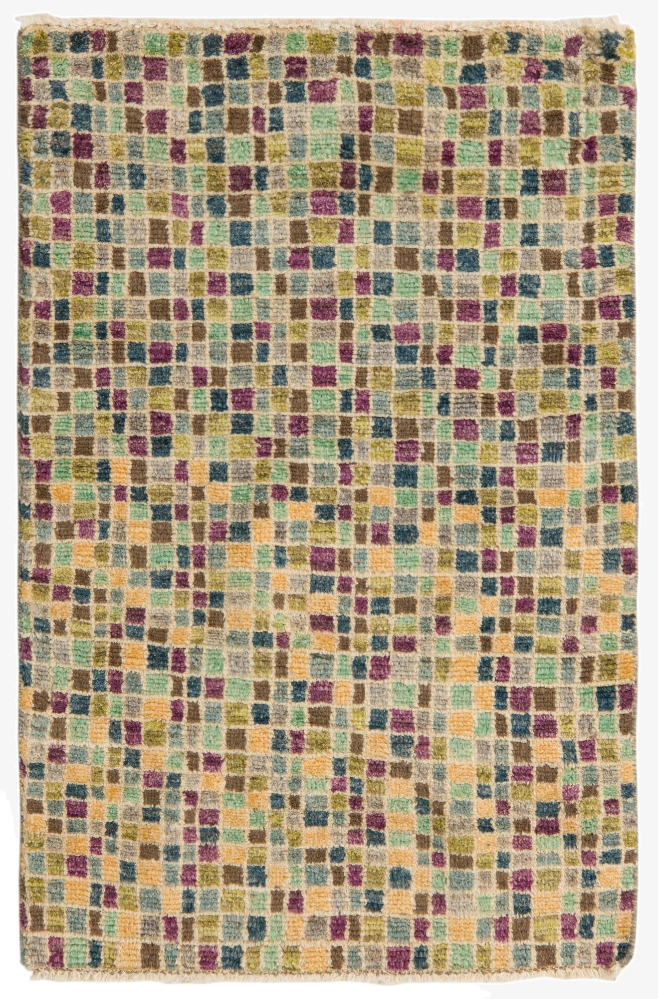 2' 10 x 4' 3  Hand Knotted Balouch Wool Rug