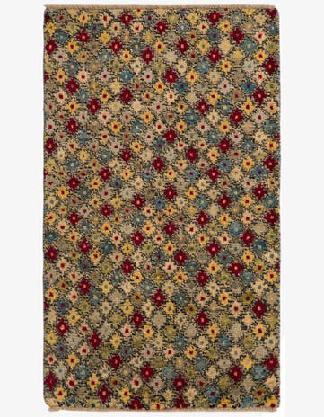 3' 1 x 5' 3 Hand Knotted Balouch Wool Rug
