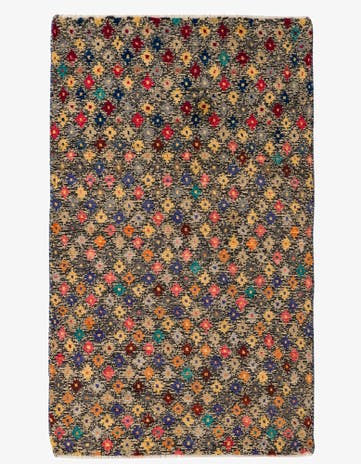 3' 8 x 6' Hand Knotted Balouch Wool Rug