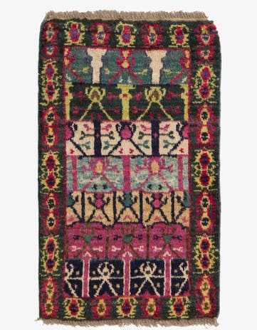 2' 6 x 4' 2 Hand Knotted Balouch Wool Rug