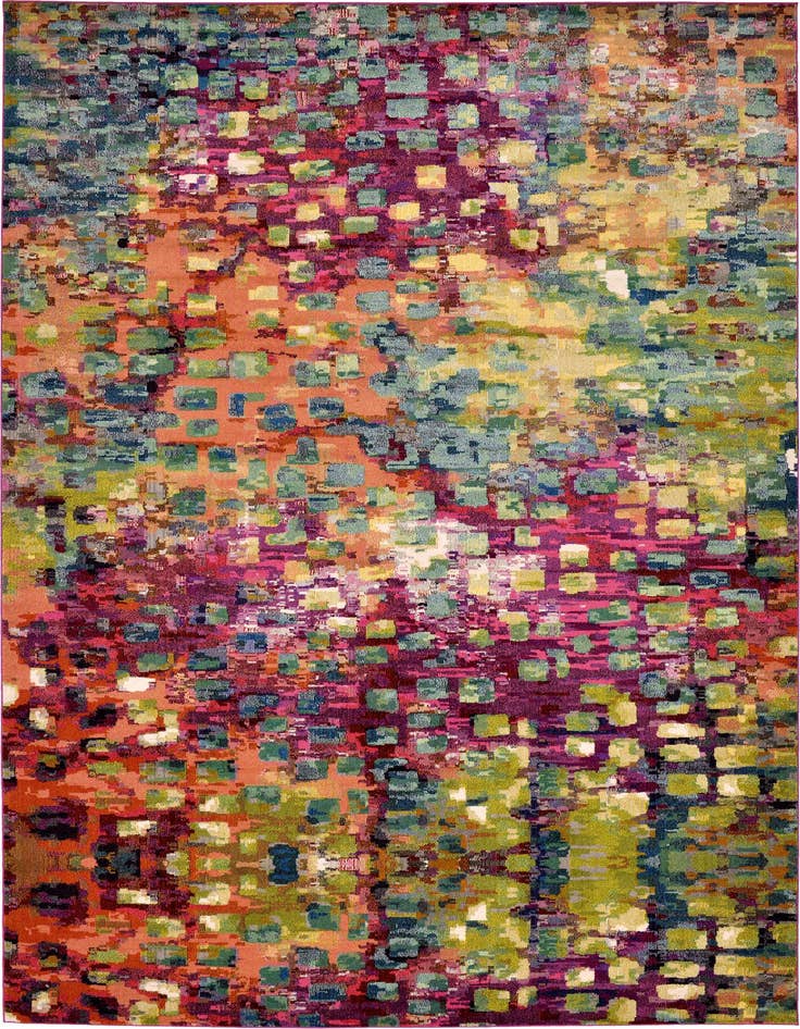 Detail image of 10' 6 x 16' 5 Washable Barcelona Rug