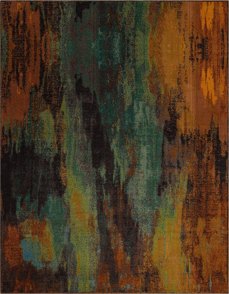 Detail image of 10' 6 x 16' 5 Washable Barcelona Rug