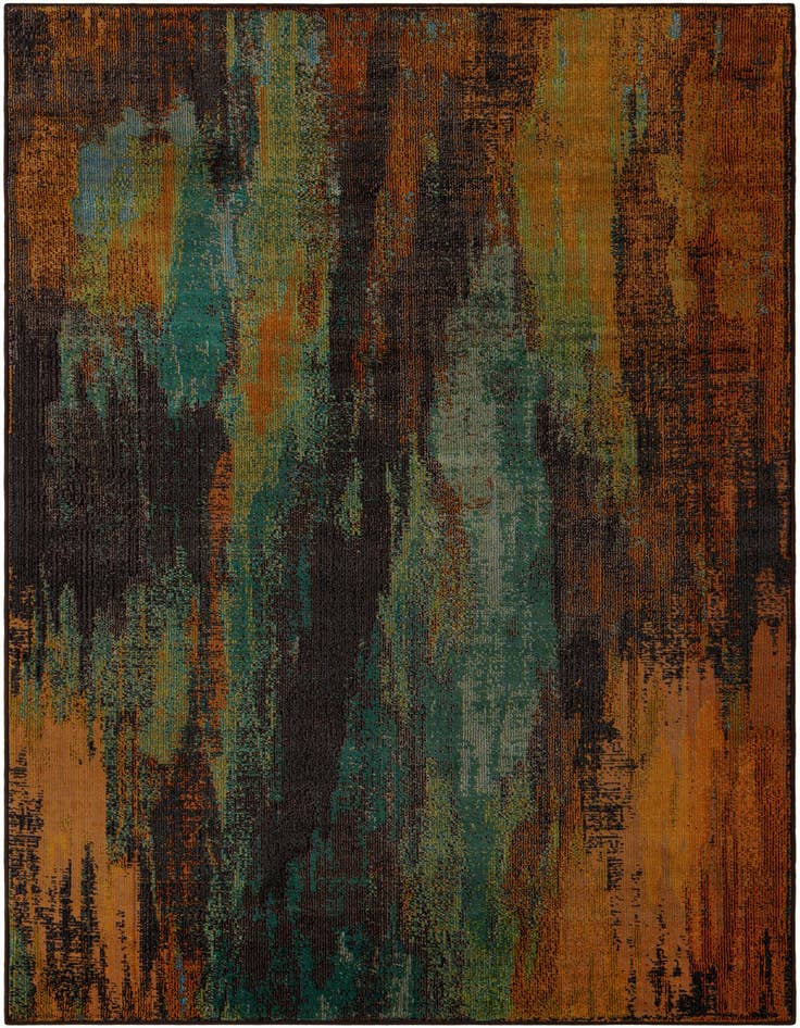 Detail image of 6' x 9' Washable Barcelona Rug