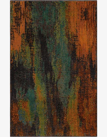 3' 3 x 5' 3 Washable Barcelona Rug