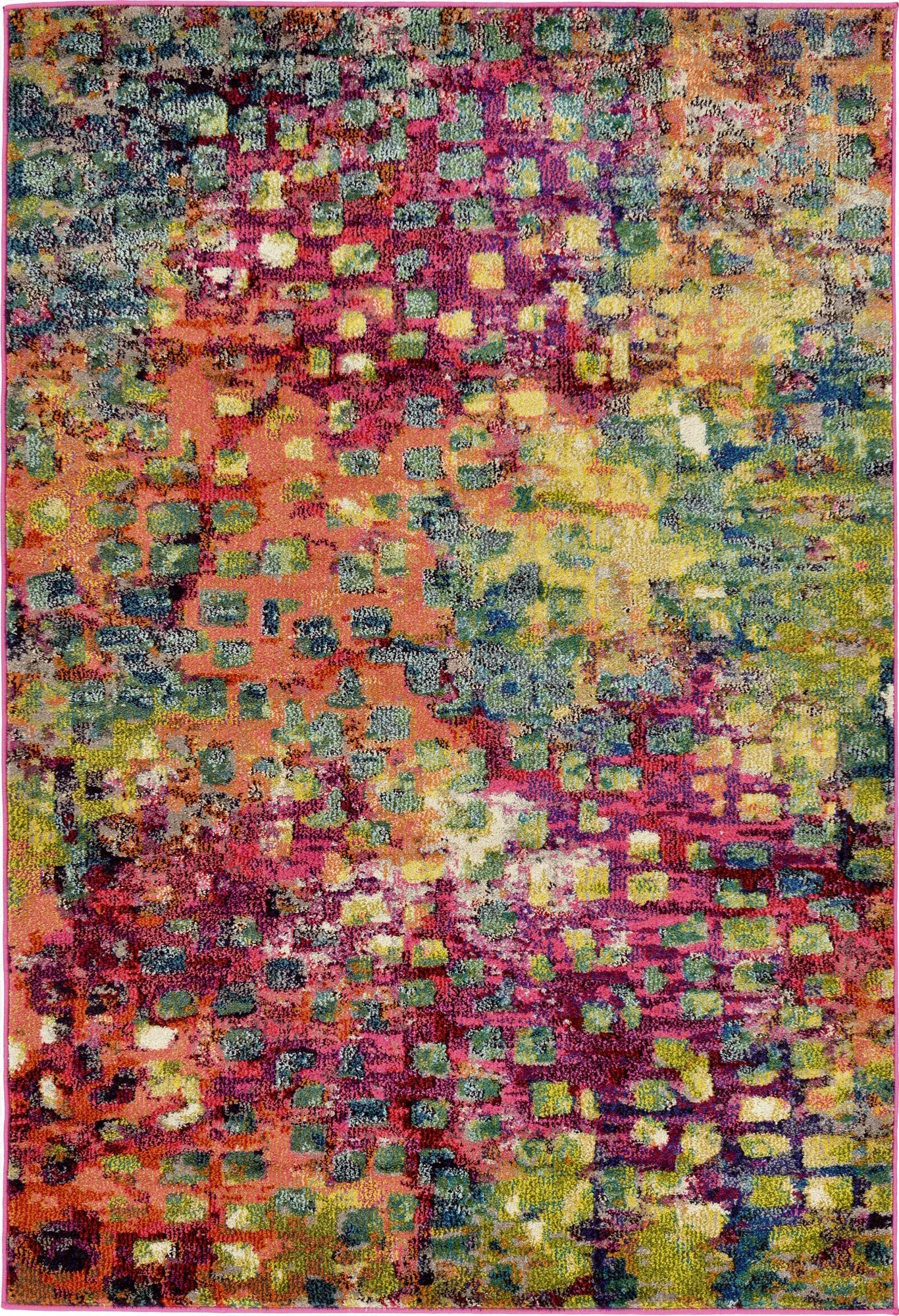 Primary image 4' x 6'  Washable Barcelona Rug