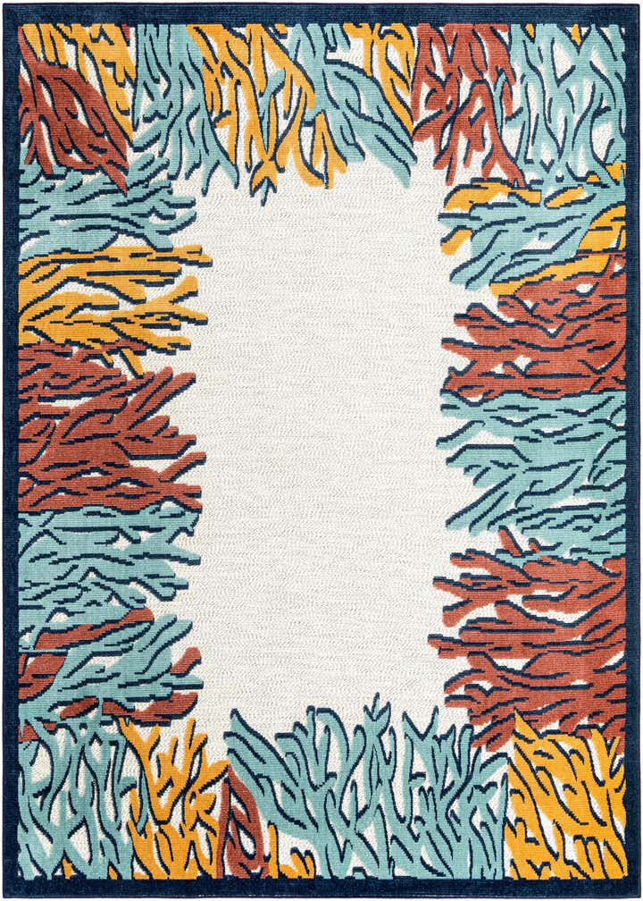 7' 10 x 10' Easy-Clean Belize Indoor / Outdoor Rug