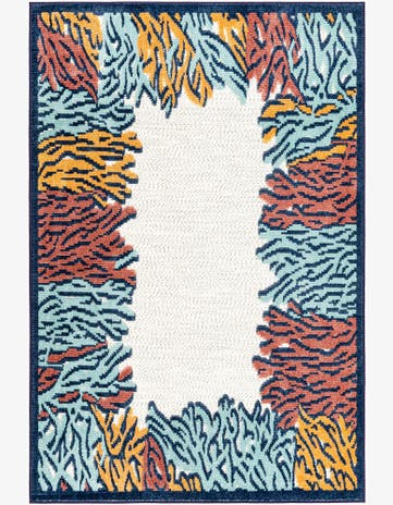 4' x 6' Easy-Clean Belize Indoor / Outdoor Rug