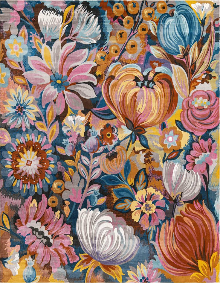 Detail image of 9' x 12' Blossom Rug