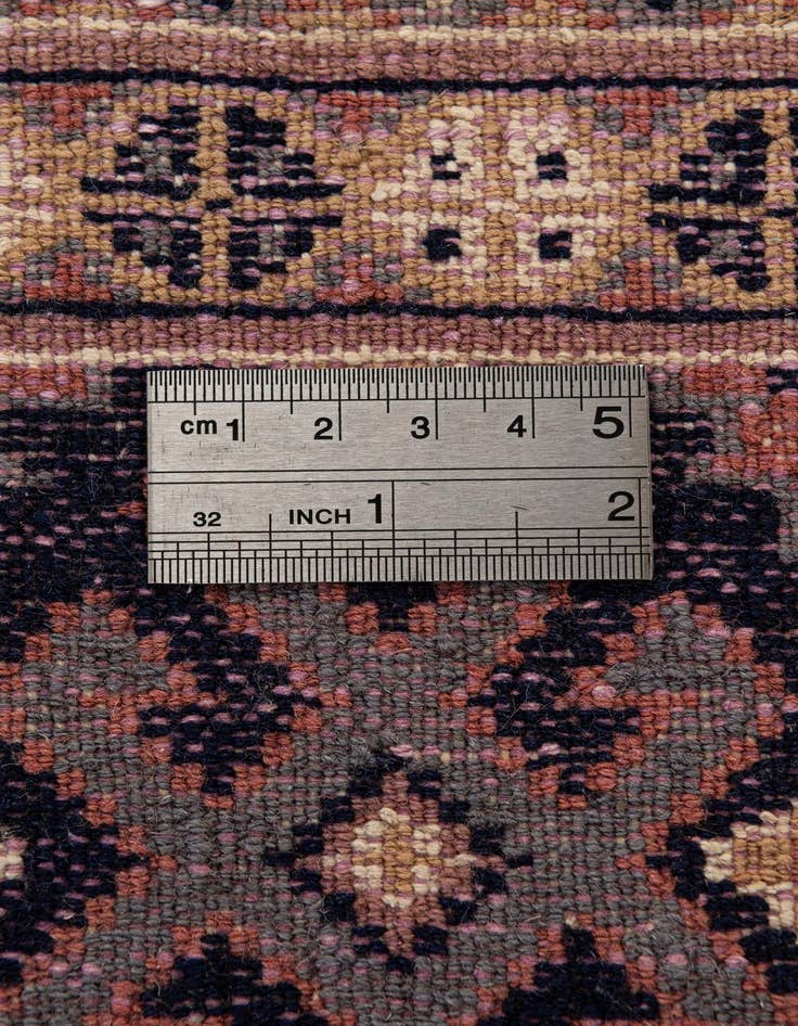 Detail image of 4' 2 x 6' 3  Hand Knotted Bokhara Oriental Rug