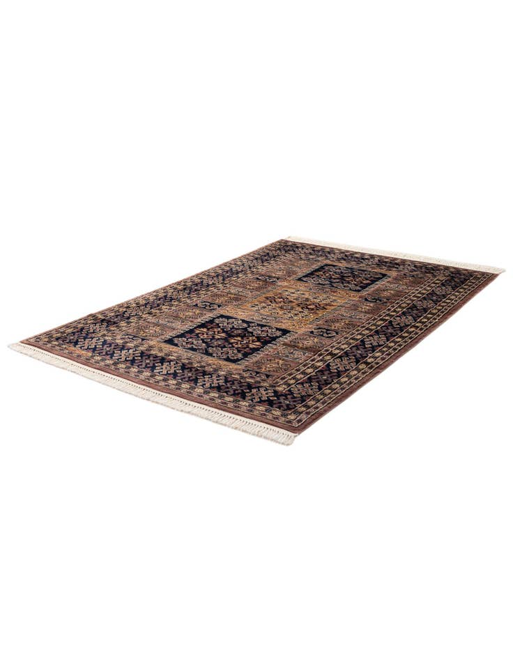 Detail image of 4' 2 x 6' 3  Hand Knotted Bokhara Oriental Rug