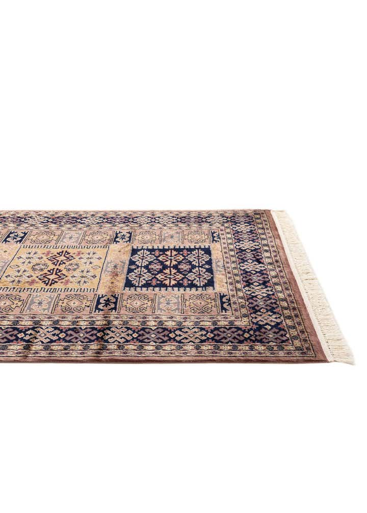 4' 2 x 6' 3 Hand Knotted Bokhara Oriental Rug