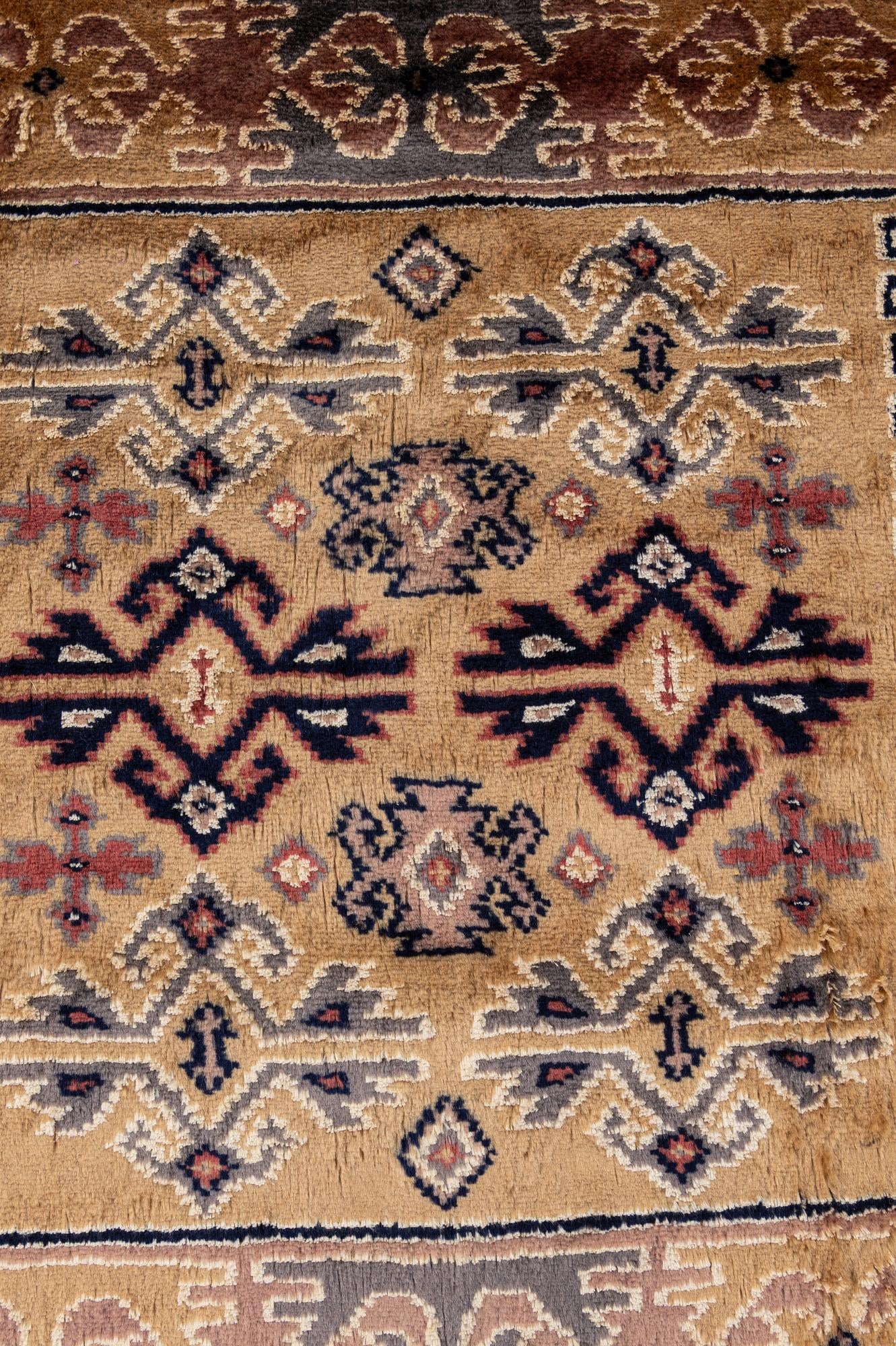 4' 2 x 6' 3 Hand Knotted Bokhara Oriental Rug