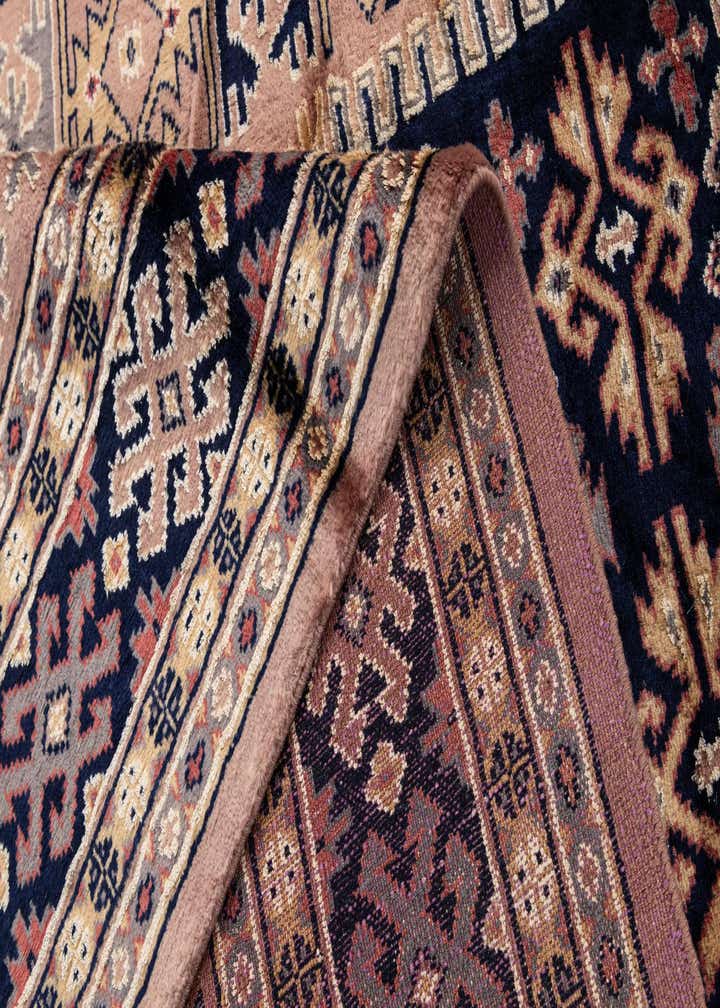 4' 2 x 6' 3 Hand Knotted Bokhara Oriental Rug