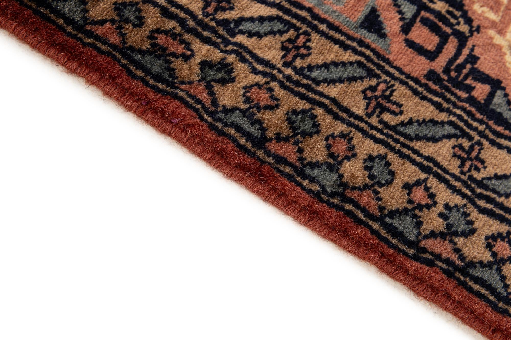 4' 1 x 6' 5 Hand Knotted Bokhara Oriental Wool Rug