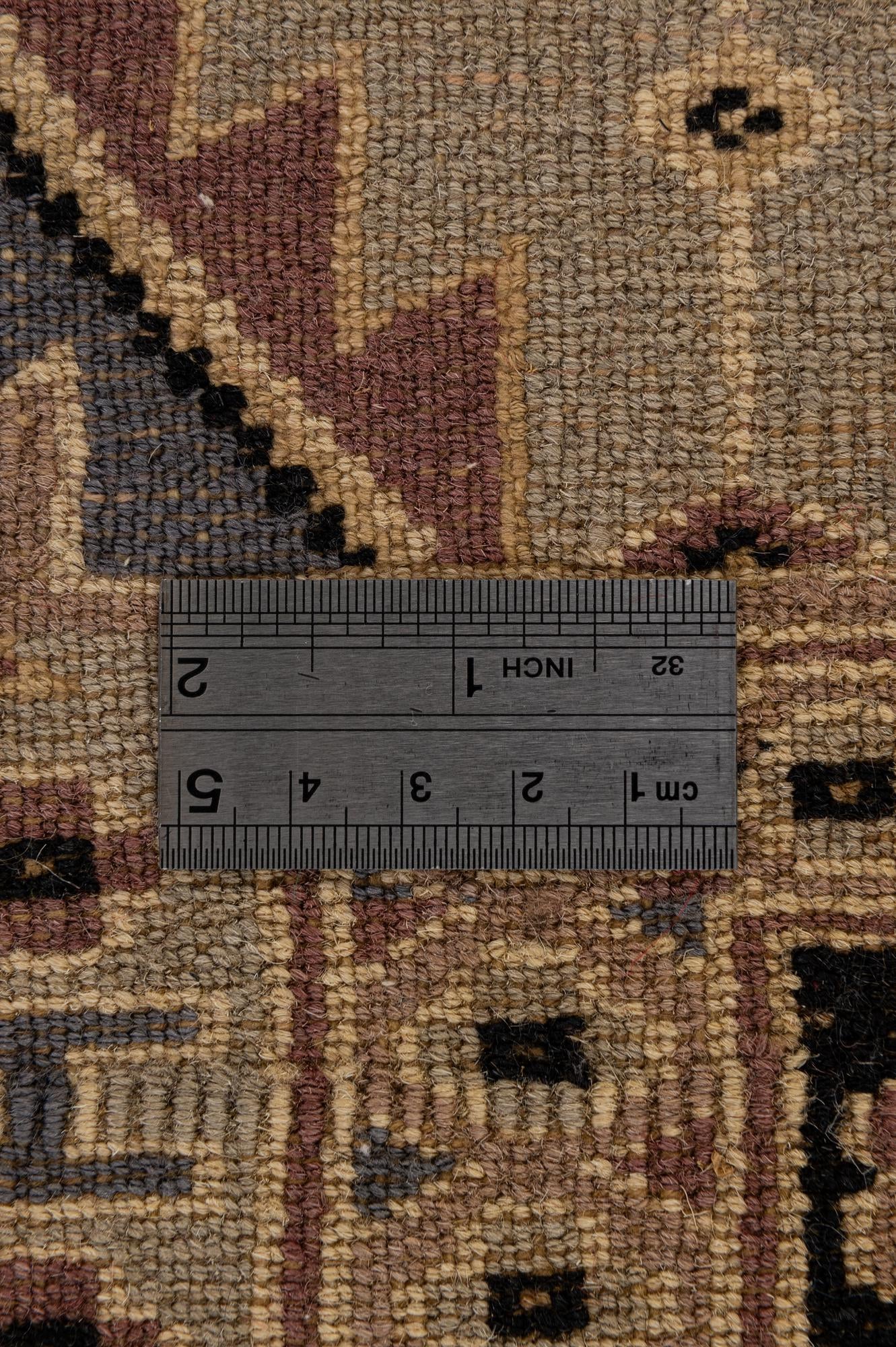 4' 3 x 6' 7 Hand Knotted Bokhara Rug