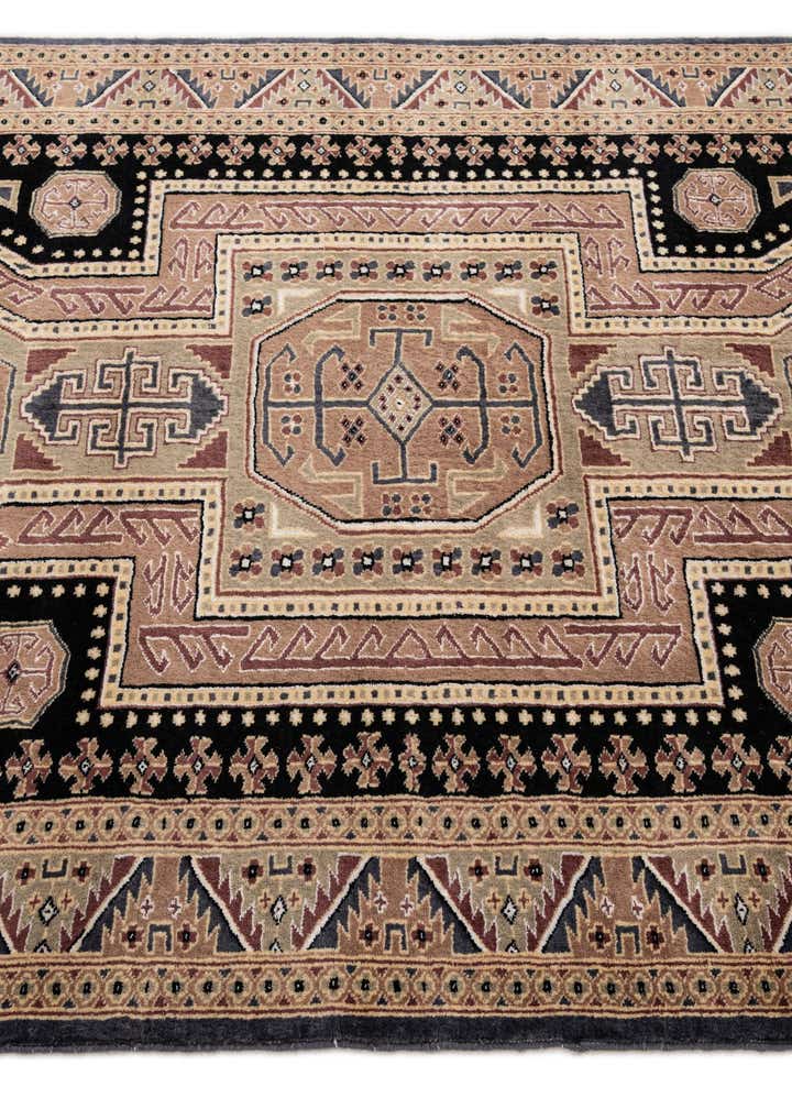 4' 3 x 6' 7 Hand Knotted Bokhara Rug