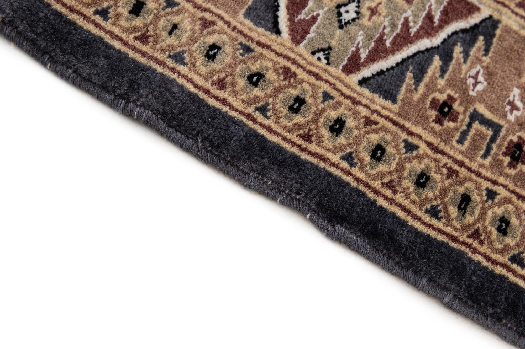 4' 3 x 6' 7 Hand Knotted Bokhara Rug