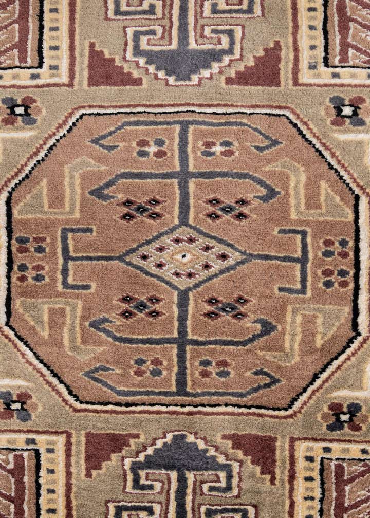 4' 3 x 6' 7 Hand Knotted Bokhara Rug