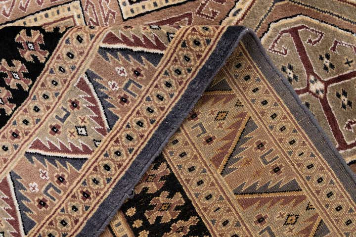 4' 3 x 6' 7 Hand Knotted Bokhara Rug