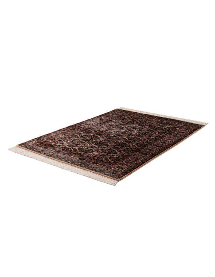 4' 3 x 6' Hand Knotted Bokhara Wool Rug
