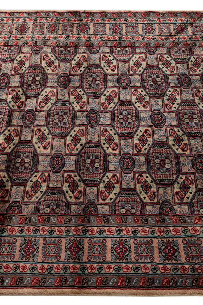 4' 3 x 6' Hand Knotted Bokhara Wool Rug