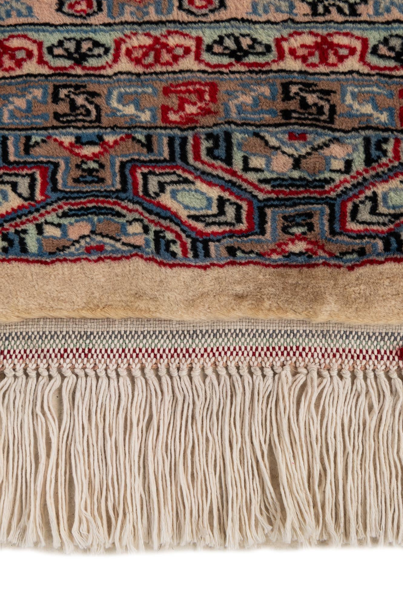 4' 3 x 6' Hand Knotted Bokhara Wool Rug