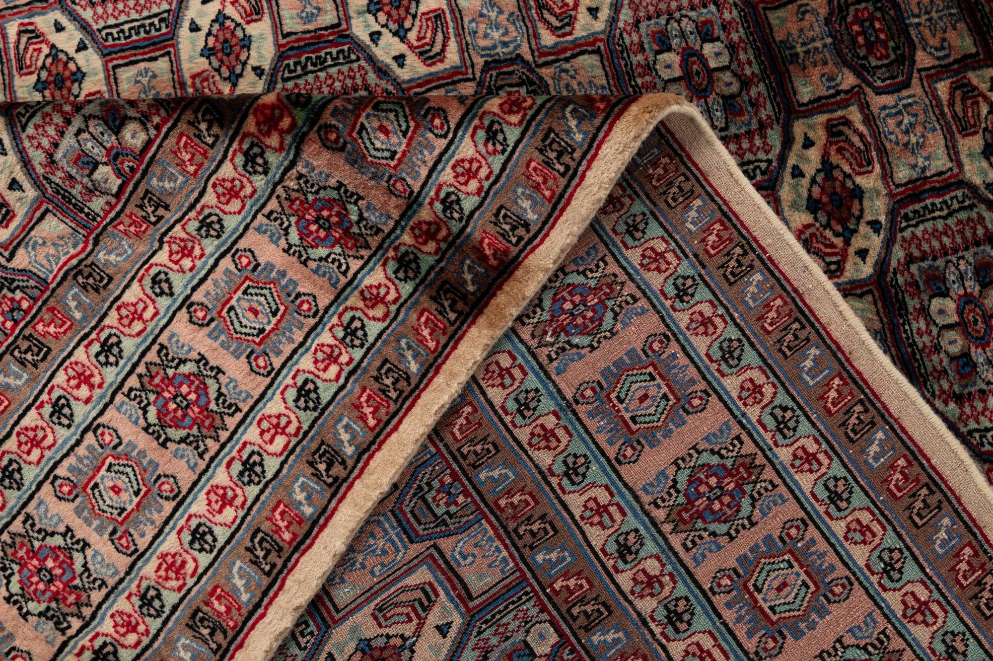 4' 3 x 6' Hand Knotted Bokhara Wool Rug