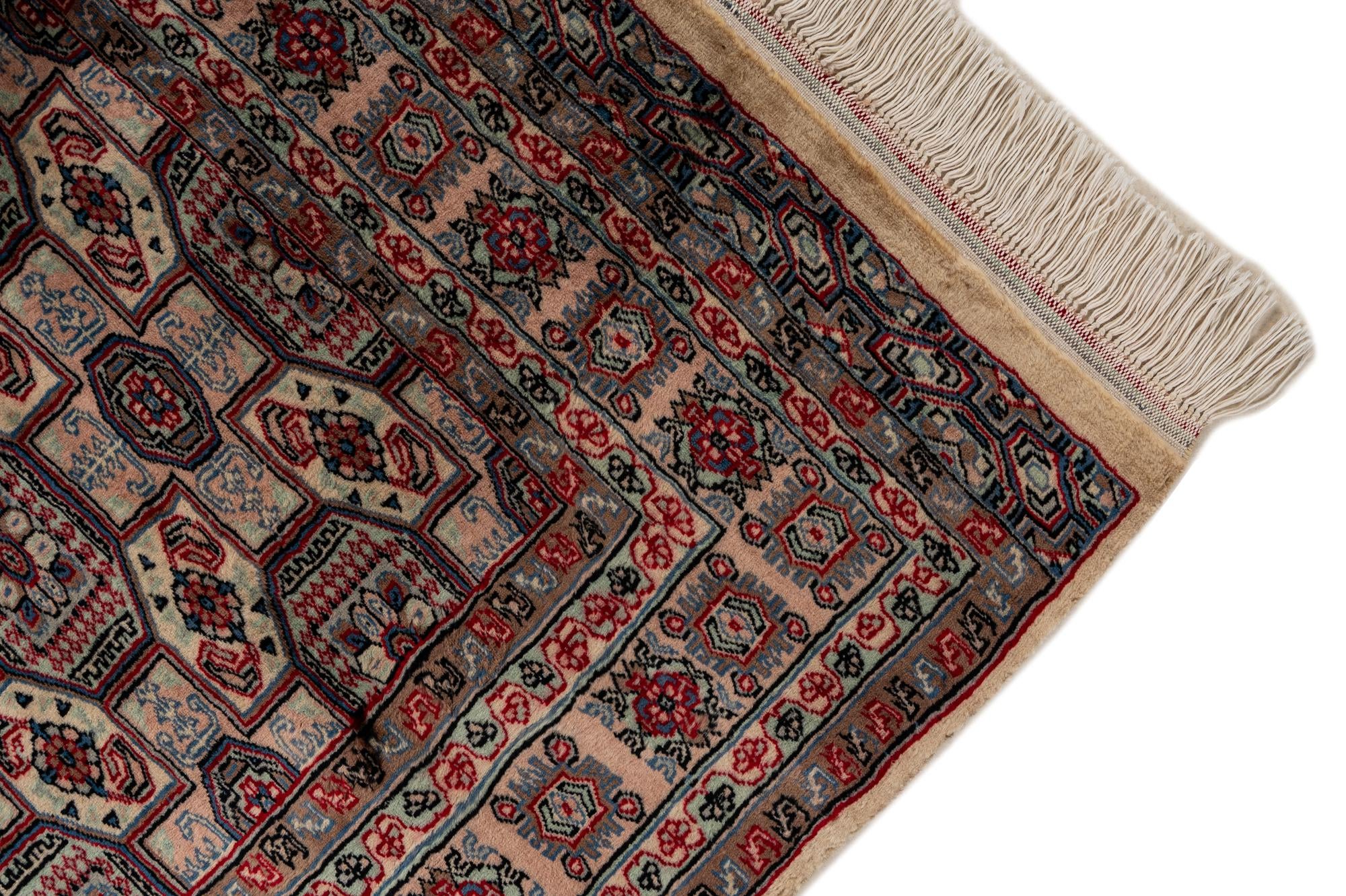 4' 3 x 6' Hand Knotted Bokhara Wool Rug