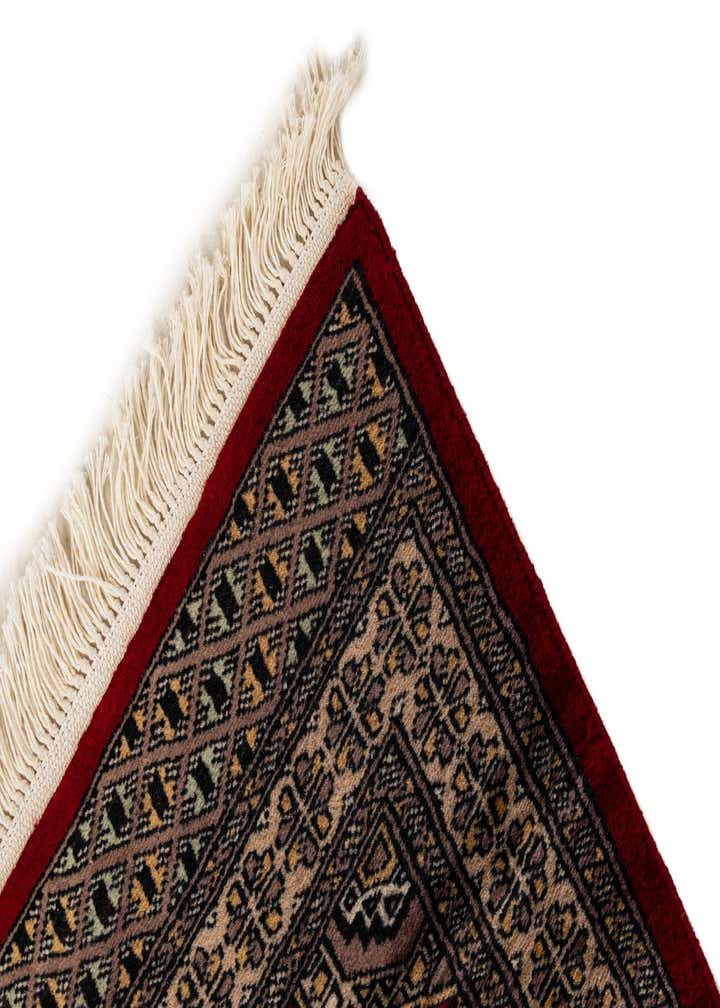 2' 1 x 3' 4 Hand Knotted Bokhara Oriental Wool Rug