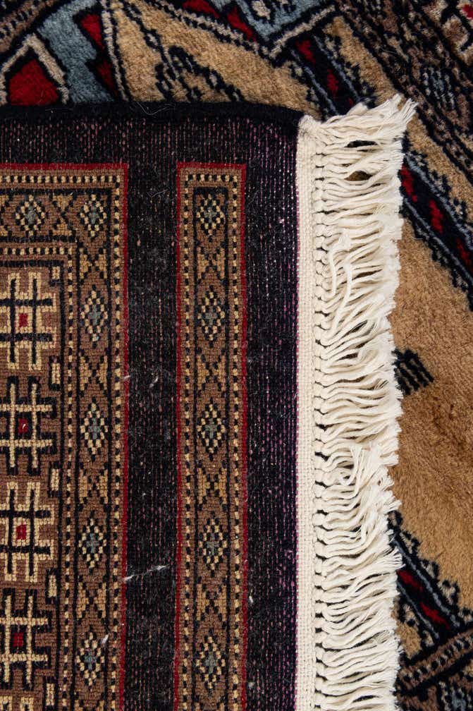 2' 2 x 3' 2 Hand Knotted Bokhara Oriental Wool Rug