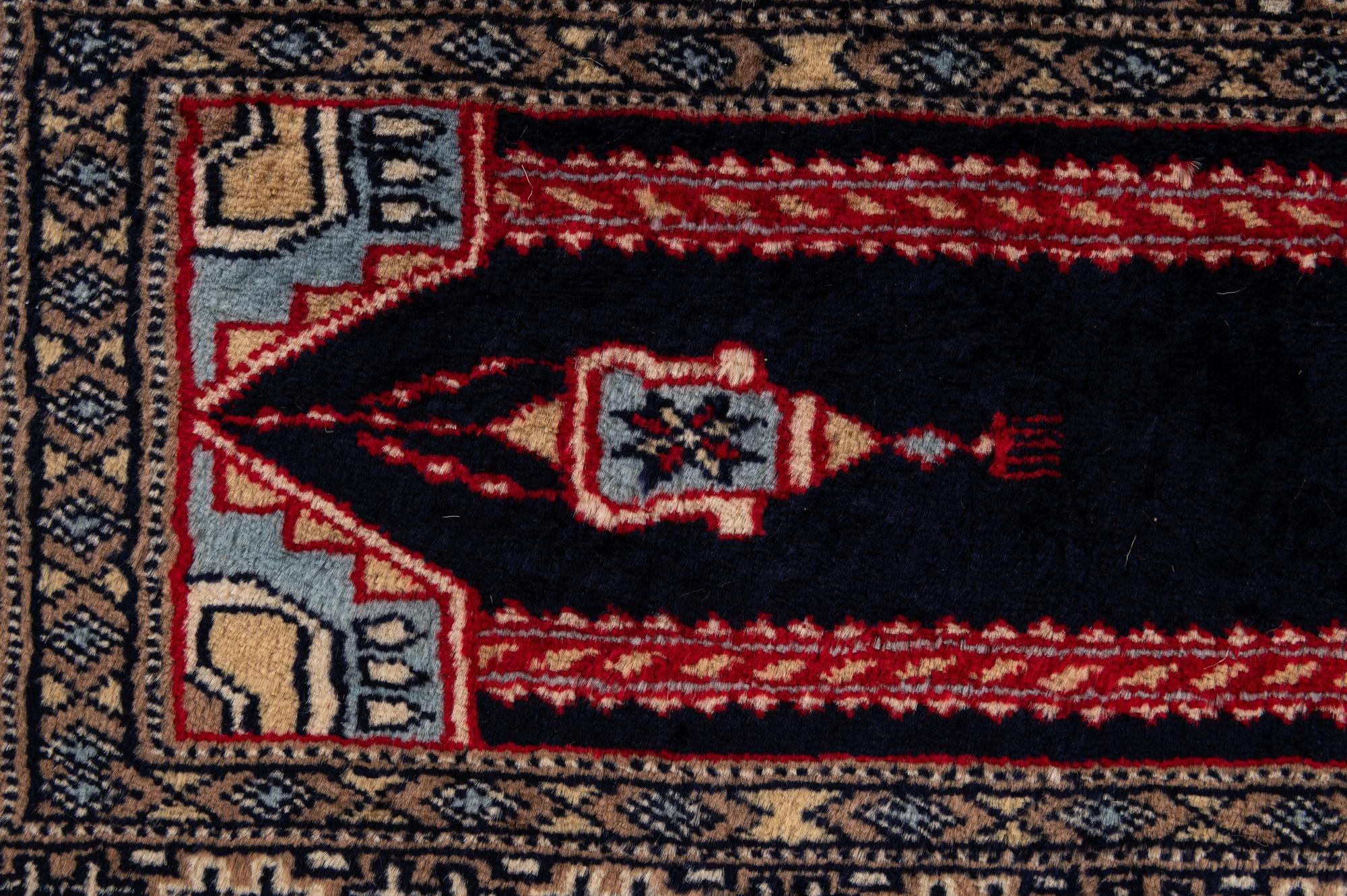 2' 2 x 3' 2 Hand Knotted Bokhara Oriental Wool Rug