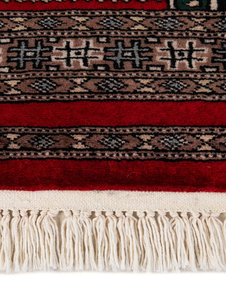 Detail image of 2' x 3' 2  Hand Knotted Bokhara Oriental Wool Rug