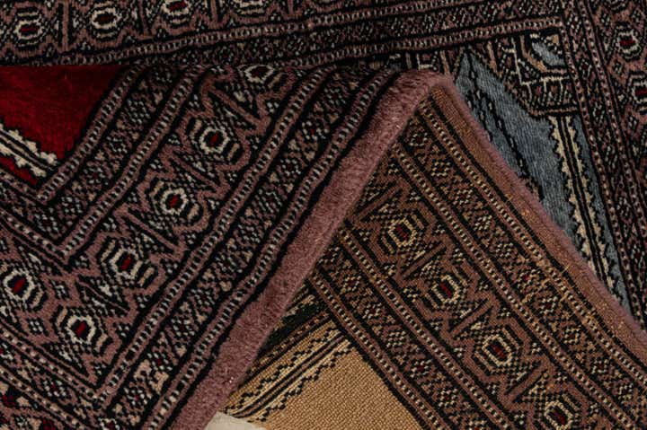 2' x 3' Hand Knotted Bokhara Oriental Wool Rug