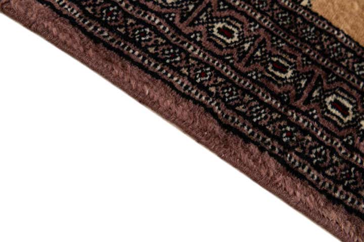 2' x 3' Hand Knotted Bokhara Oriental Wool Rug