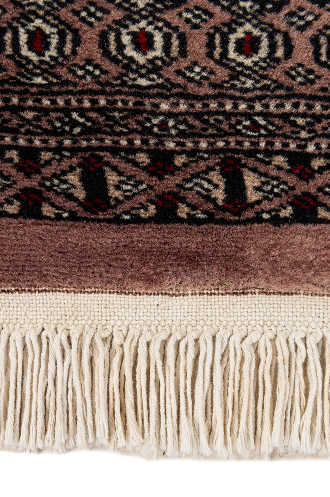 2' x 3' Hand Knotted Bokhara Oriental Wool Rug