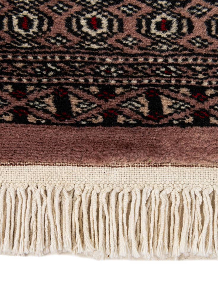 Detail image of 2' x 3'  Hand Knotted Bokhara Oriental Wool Rug