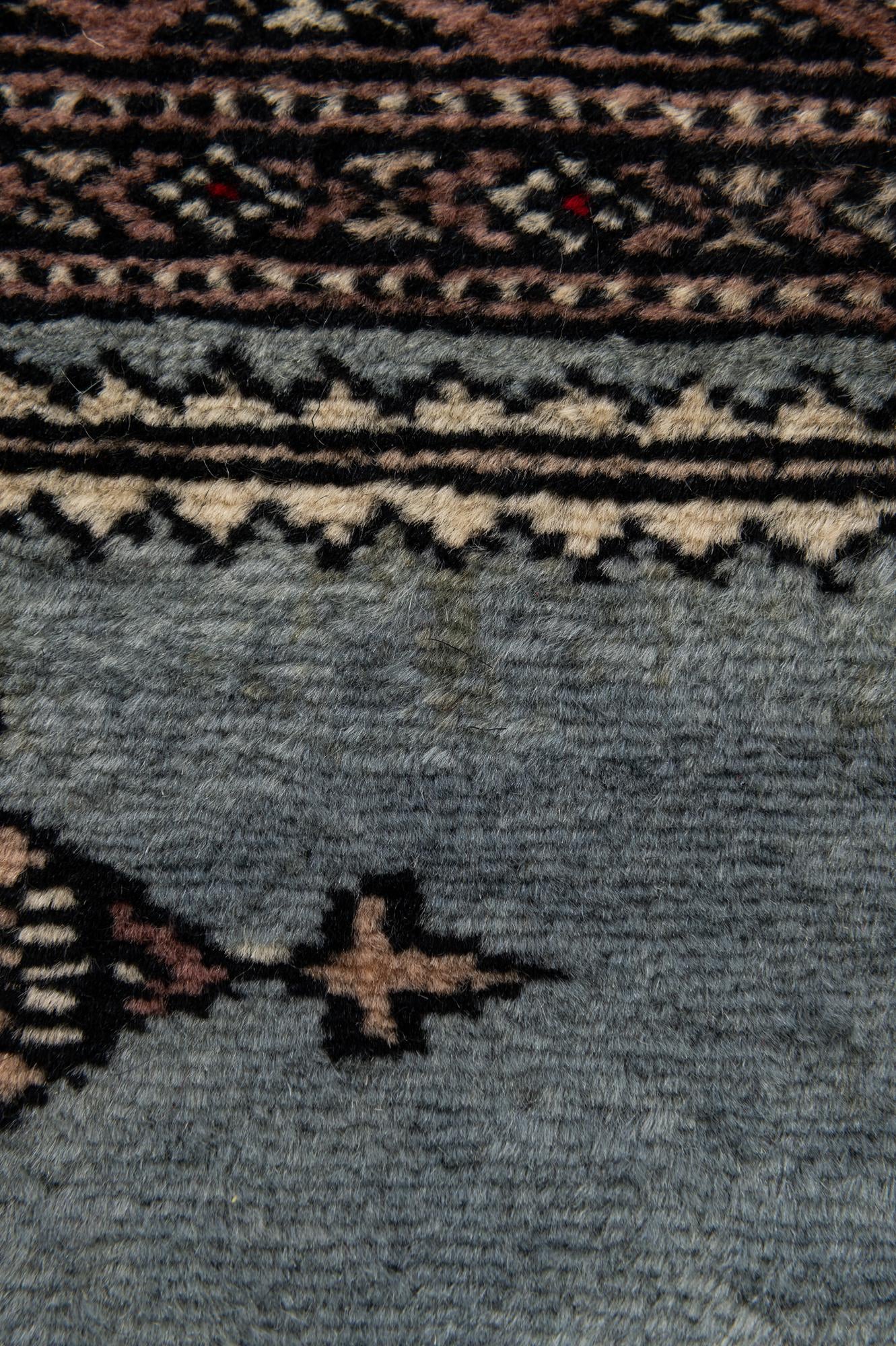 2' x 3' Hand Knotted Bokhara Oriental Wool Rug